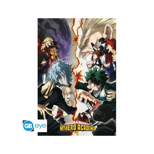 My Hero Academia | Poster | Heroes Vs. Villains