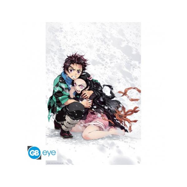 Demon Slayer | Poster | Tanjiro & Nezuko Snow (91.5X61)