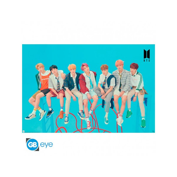 Bts | Poster | Group Blue