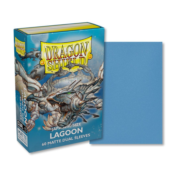 Dragon Shield | Bustine Protettive Japanese | Dual Matte Lagoon (60Pz)
