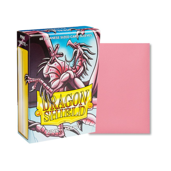 Dragon Shield | Bustine Protettive Japanese | Matte Pink (60Pz)