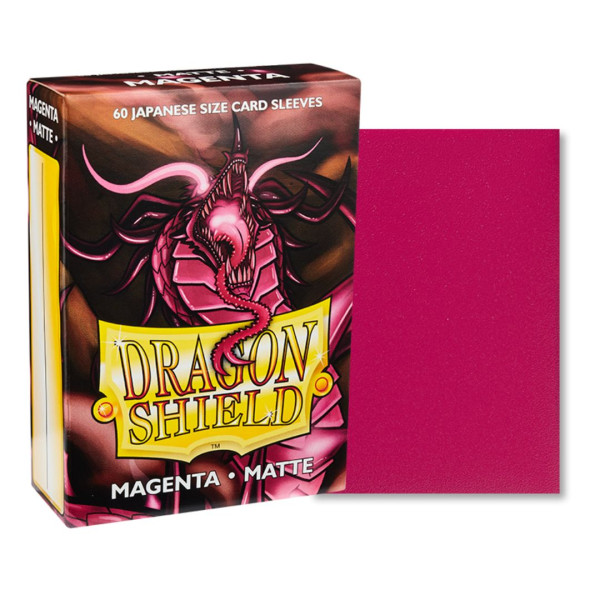 Dragon Shield | Bustine Protettive Japanese | Matte Magenta (60Pz)