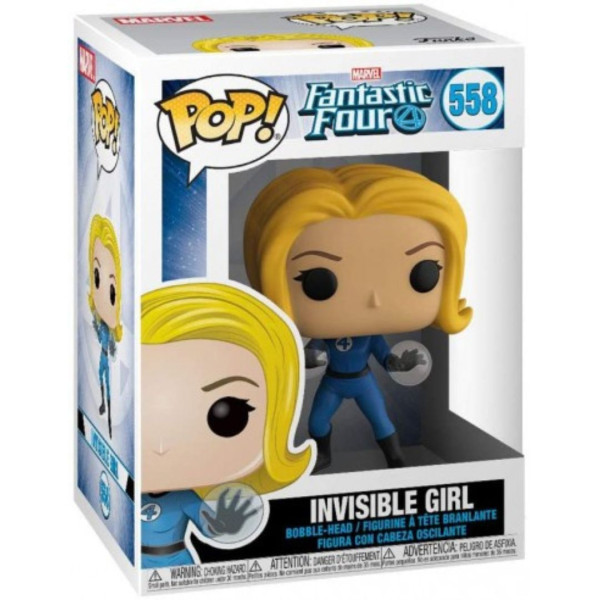 Funko Pop Marvel 558 | Fantastic Four | Invisible Girl 9 Cm