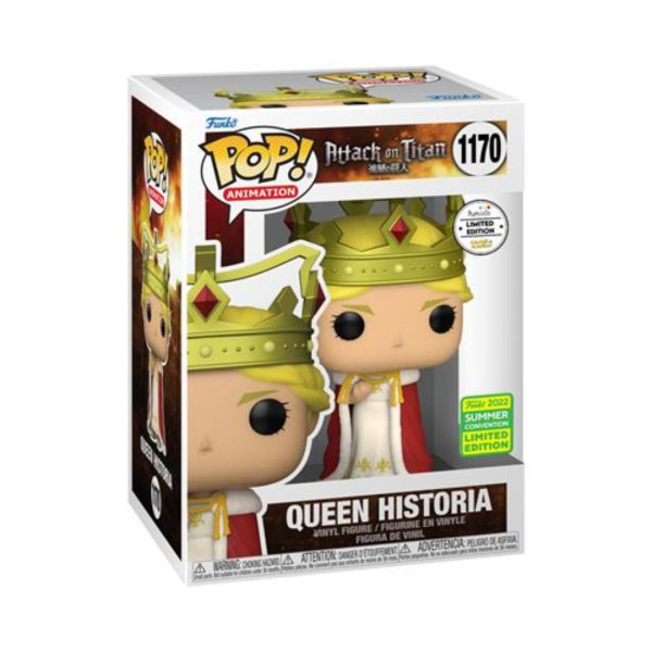 Funko Pop Animation 1170 | Attack On Titan | Queen Historia 9Cm