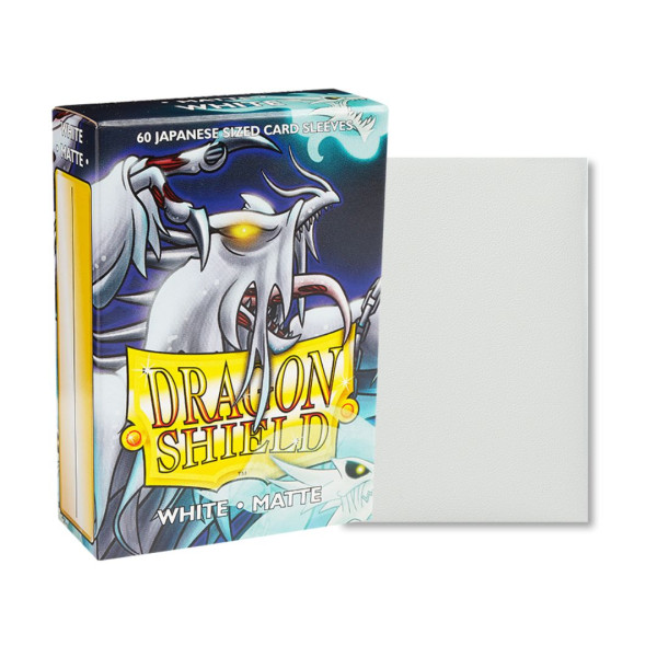 Dragon Shield | Bustine Protettive Japanese | Matte White (60Pz)