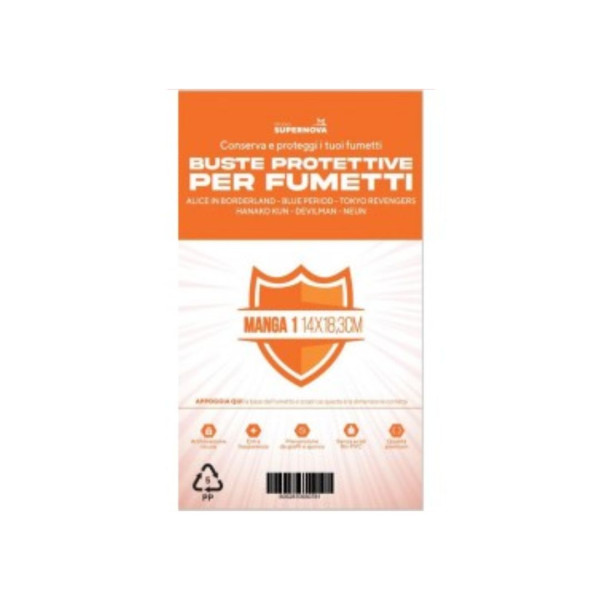 Studio Supernova | 100 Buste Protettive Manga 1 (14 X 18,3)