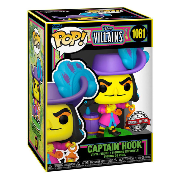 Disney Villains | Funko POP | 1081 Cap Hook Special Edition 9 Cm