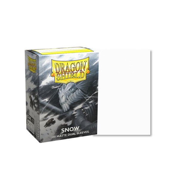 Dragon Shield | Bustine Protettive Standard | Dual Matte Snow (100 pz)