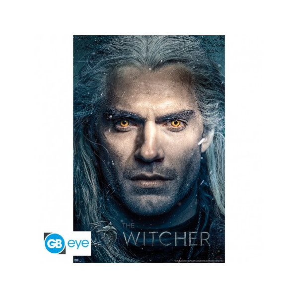 Videogames | Poster | The Witcher | Geralt Close Up