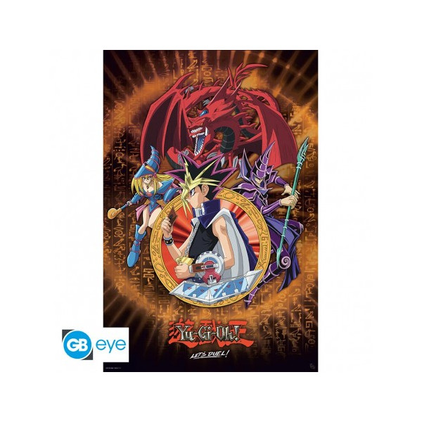 Yu-Gi-Oh! | Poster | Yugi Slifer And Magician