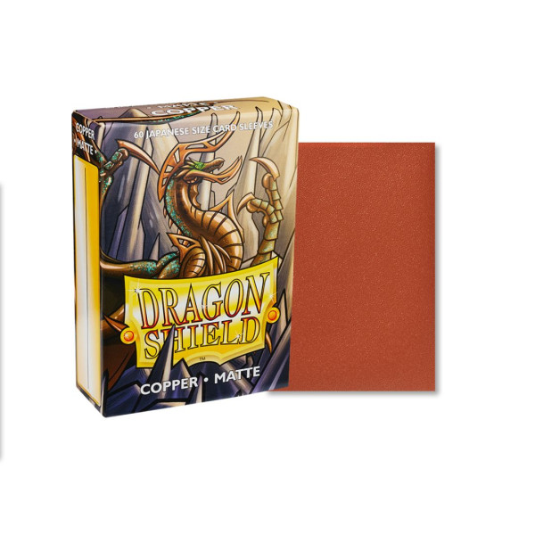 Dragon Shield | Bustine Protettive Japanese | Matte Copper (60Pz)