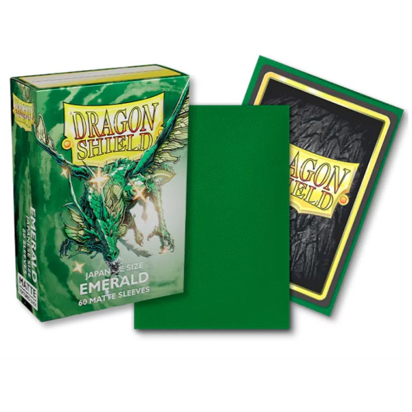 Dragon Shield | Bustine Protettive Japanese | Matte Emerald (60Pz)