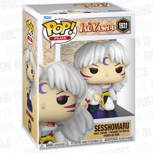 Funko Pop Plus Animation 1931 | Inuyasha | Sesshomaru Sitting 9 cm