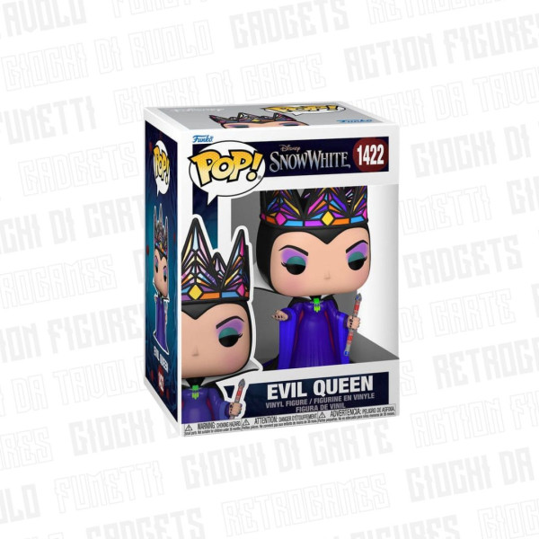 Funko Pop! 1422 | Disney Snow White | Evil Queen (Black & Purple)