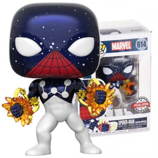 Funko Pop! 614 | Marvel | Spider-Man (Captain Universe) EXM