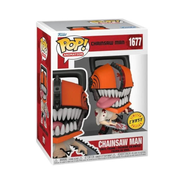 Funko Pop! Animation 1677 | Chainsaw Man | Chainsaw Man (Chase) 9 cm