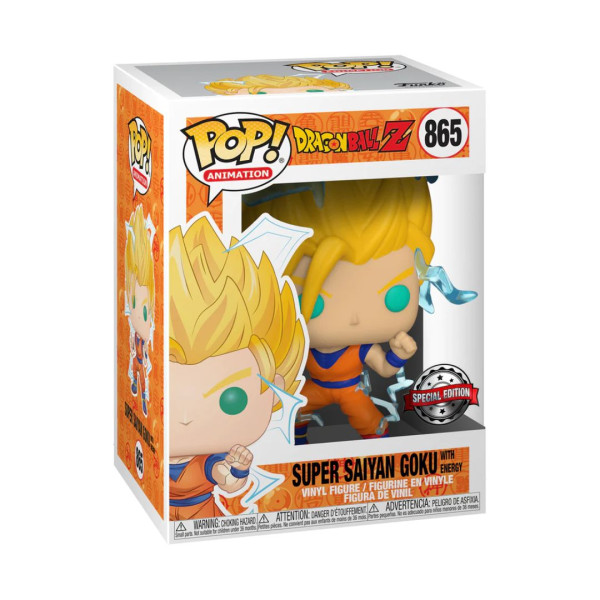Funko Pop! Animation 865 | Dragon Ball Z | Super Saiyan w/ energy(Exclusive Version)
