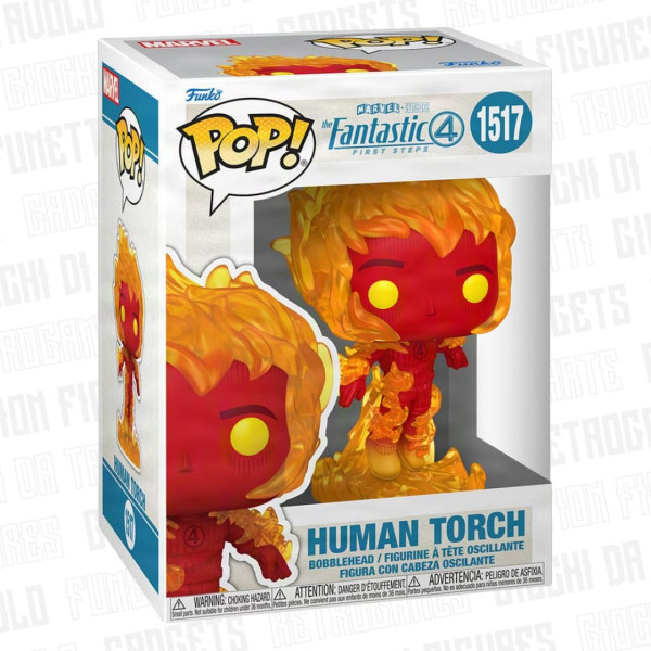 Funko Pop! Marvel 1517 | The Fantastic Four: First Steps | Human Torch 9cm