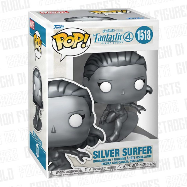 Funko Pop! Marvel 1518 | The Fantastic Four: First Steps | Silver Surfer 9cm