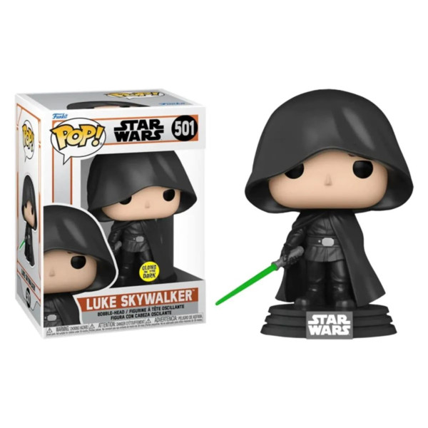 Funko Pop! Movies 501 | Star Wars | Luke Skywalker W/ Saber (Gw) (Latam Exclusive)