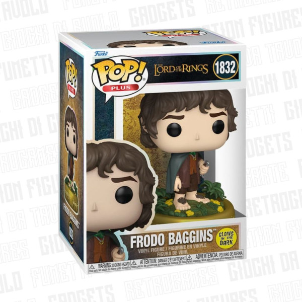 Funko Pop! Plus 1832 | Lord of the Rings | Frodo Baggins (GW) 9cm