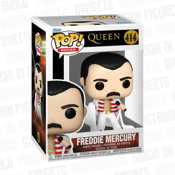 Funko Pop! Rocks | Queen | Freddie Mercury w/Cape 9 cm