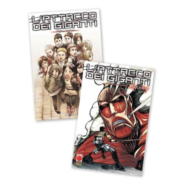 L'Attacco Dei Giganti 34 Bundle Beginning