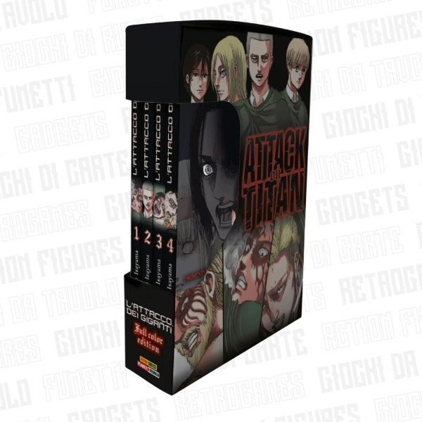 L'Attacco Dei Giganti Full Color | Cofanetto (1-4)