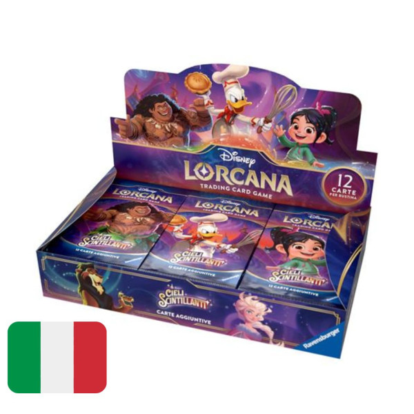 Lorcana | Cieli Scintillanti | Booster Box (24 Buste) Ita