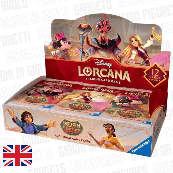 Lorcana | Il Regno di Jafar | Booster Box (24 Buste) Eng