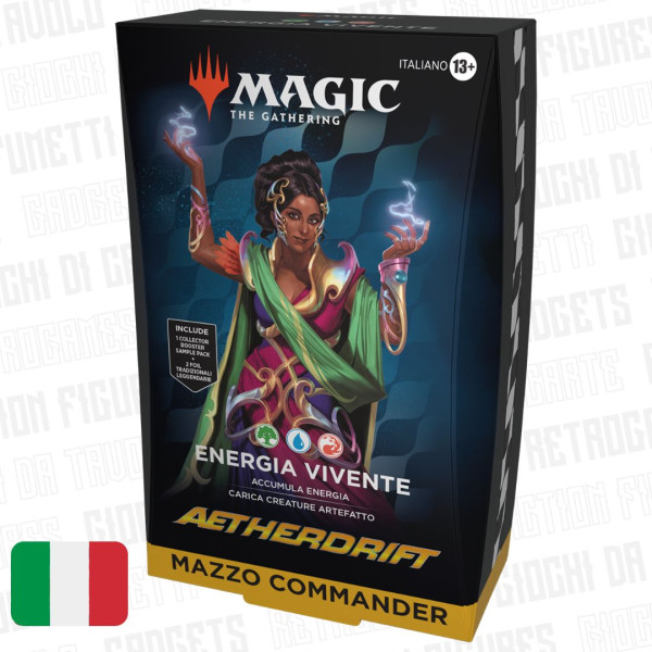 Magic: The Gathering | Aetherdrift | Mazzo Commander Energia Vivente Ita