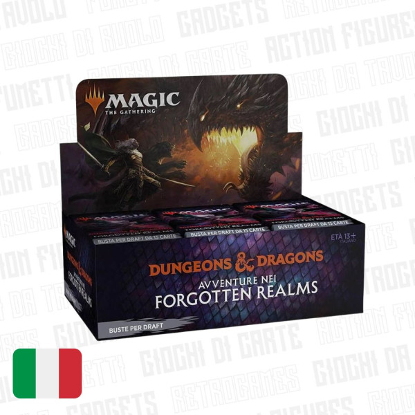 Magic: the Gathering | D&D Avventure nei Forgotten Realms Draft | Booster Display (36) Ita