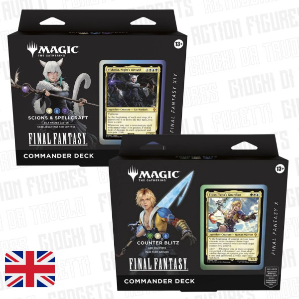 Magic: The Gathering | Final Fantasy | Commander Deck Scions & Spellcraft/Counter Blitz Eng