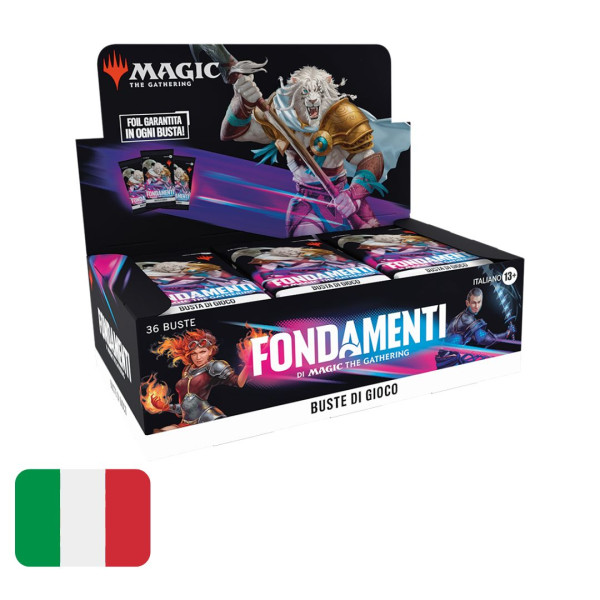 Magic: The Gathering | Foundations | Play Booster Display (36 Buste) Ita
