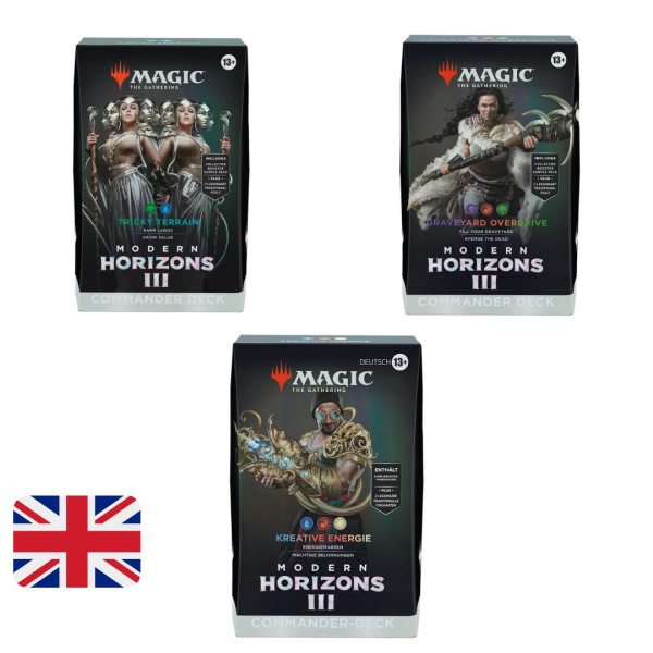 Magic: the Gathering | Orizzonti Di Modern 3 | Commander Deck Eng