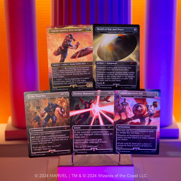 Magic: the Gathering | Secret Lair x Marvel Drop Series | Captain America Eng