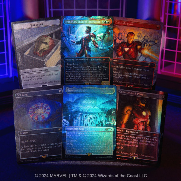 Magic: the Gathering | Secret Lair x Marvel Drop Series | Iron Man (Rainbow Foil Edition) Eng