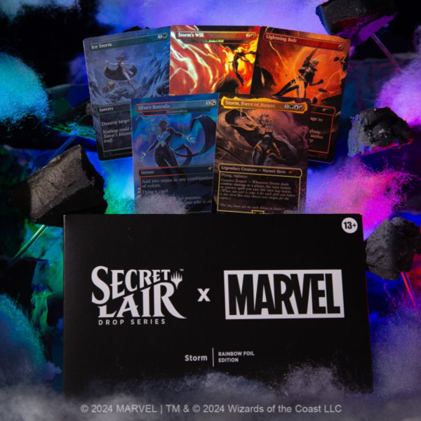 Magic: the Gathering | Secret Lair x Marvel Drop Series | Storm (Rainbow Foil Edition) Eng