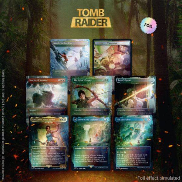 Magic: the Gathering | Secret Lair x Tomb Raider Drop Series (Traditional Foil Edition) Eng