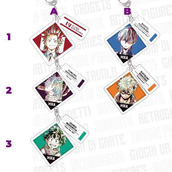 My Hero Academia | Portachiavi (Serie 2)
