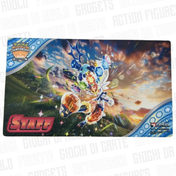 Pokémon TCG | Playmat | Staff Team Cinderace Tera Ex