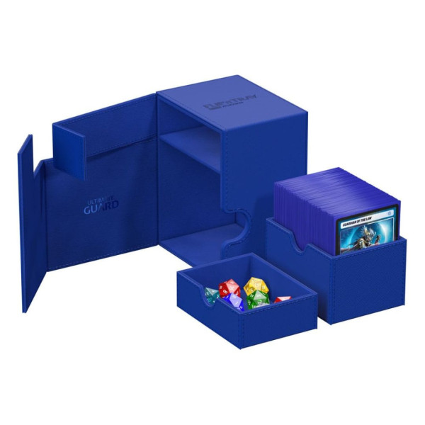 Ultimate Guard | Flip'n'Tray 133+ | Xenoskin Blue