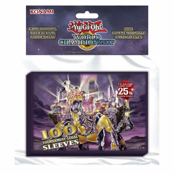 Yu-Gi-Oh! | Bustine Protettive Small | Grandopolis 2013 World Championship (100 pz)