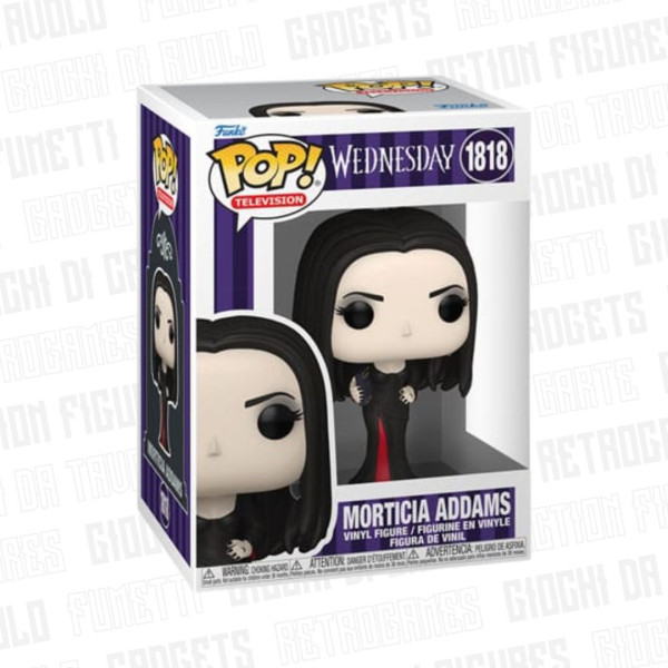 Funko Pop Television 1818 | Wednesday | Morticia Addams 9cm
