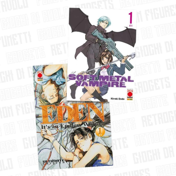 Eden Ultimate Edition 1 + Soft Metal Vampire 1 Variant Bundle