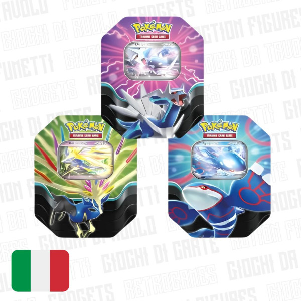 Pokémon | Leggende Cerulee | Tin Da Collezione Ita
