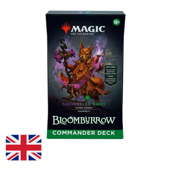 Magic: The Gathering | Bloomburrow | Mazzo Commander Squirreled Away Eng