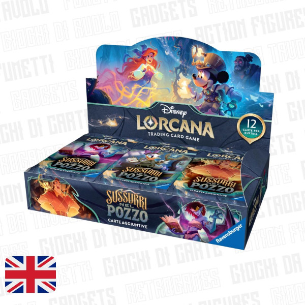 Lorcana | Sussurri Nel Pozzo | Booster Box (24 buste) Eng