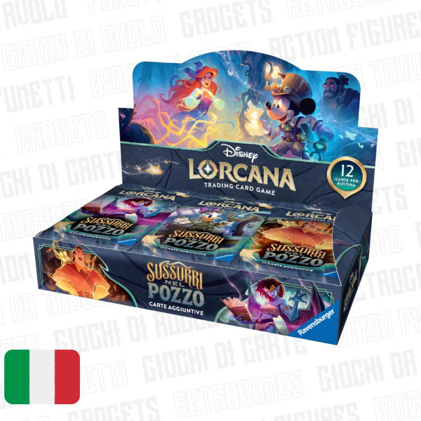 Lorcana | Sussurri Nel Pozzo | Booster Box (24 buste) Ita