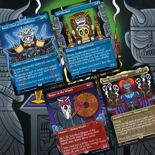 Magic The Gathering | Secret Lair Drop Series: December Superdrop 2022: Wizards of the Street